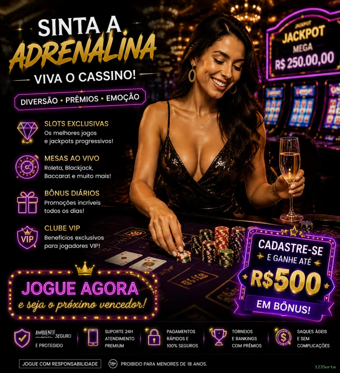 Cashback VIP 123Sorte - reembolso semanal